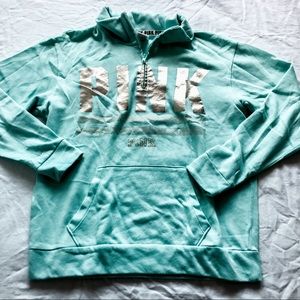 PINK quarter zip track jacket!